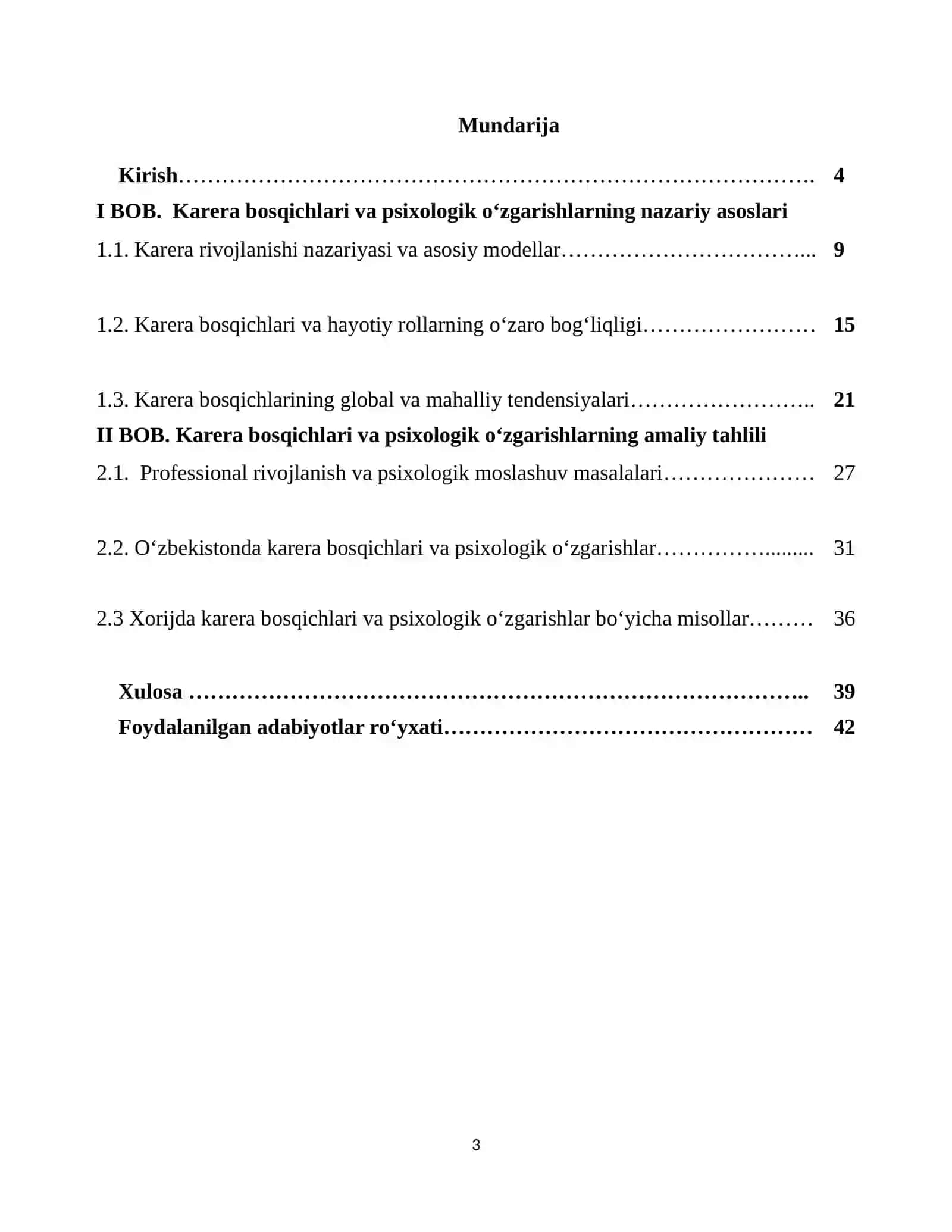 Karyera bosqichlari va psixologik o‘zgarishlar 3