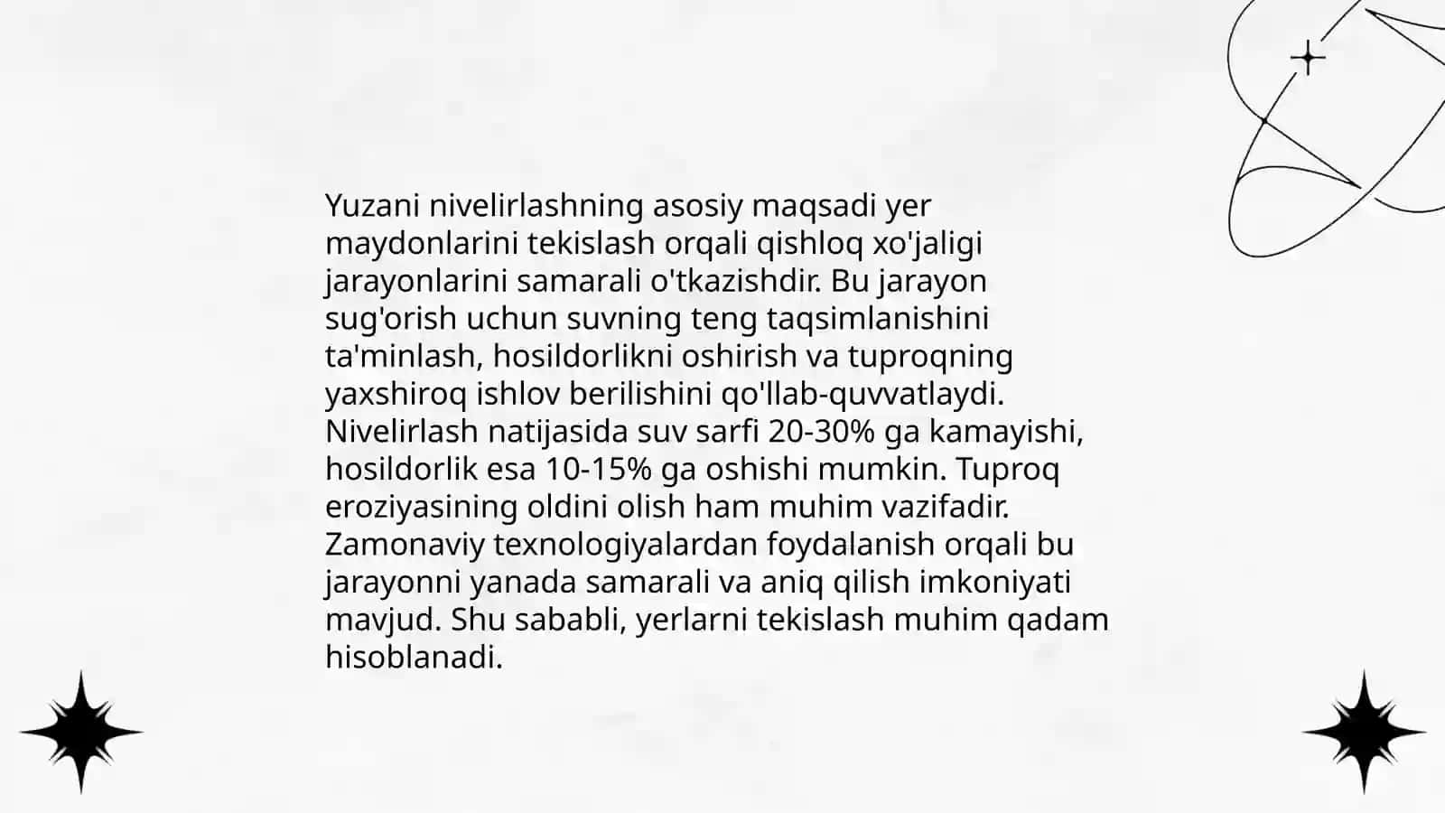 Yuzani nivelirlash mohiyati va usullari 3