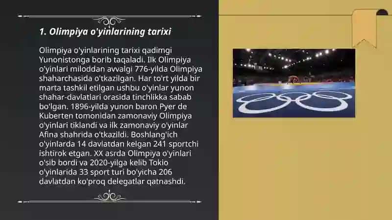 Olimpiya o'yinlari 3