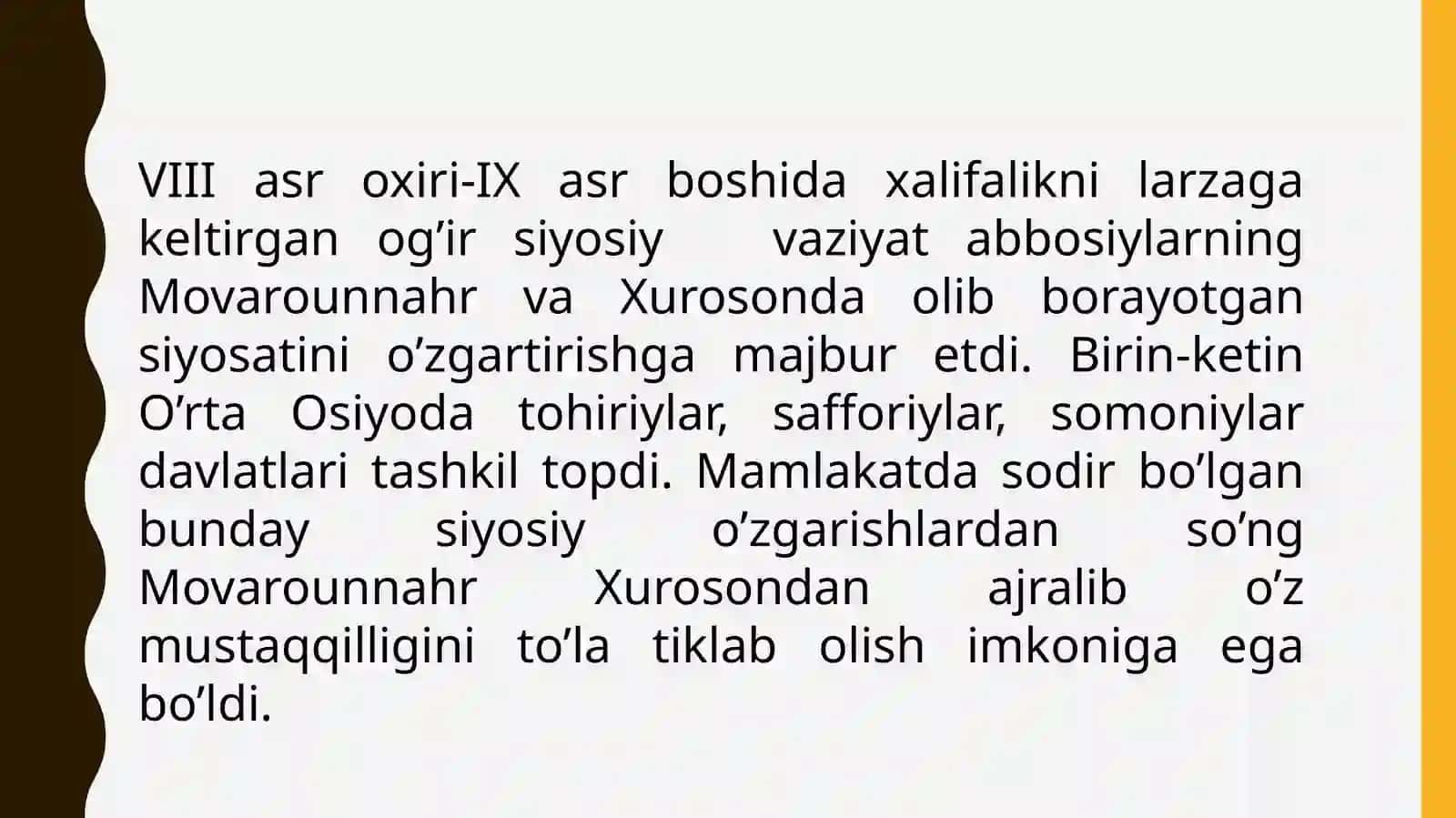 IX-XII asrlarda O'rta Osiyoda yuz bergan uyg'onish davri 3