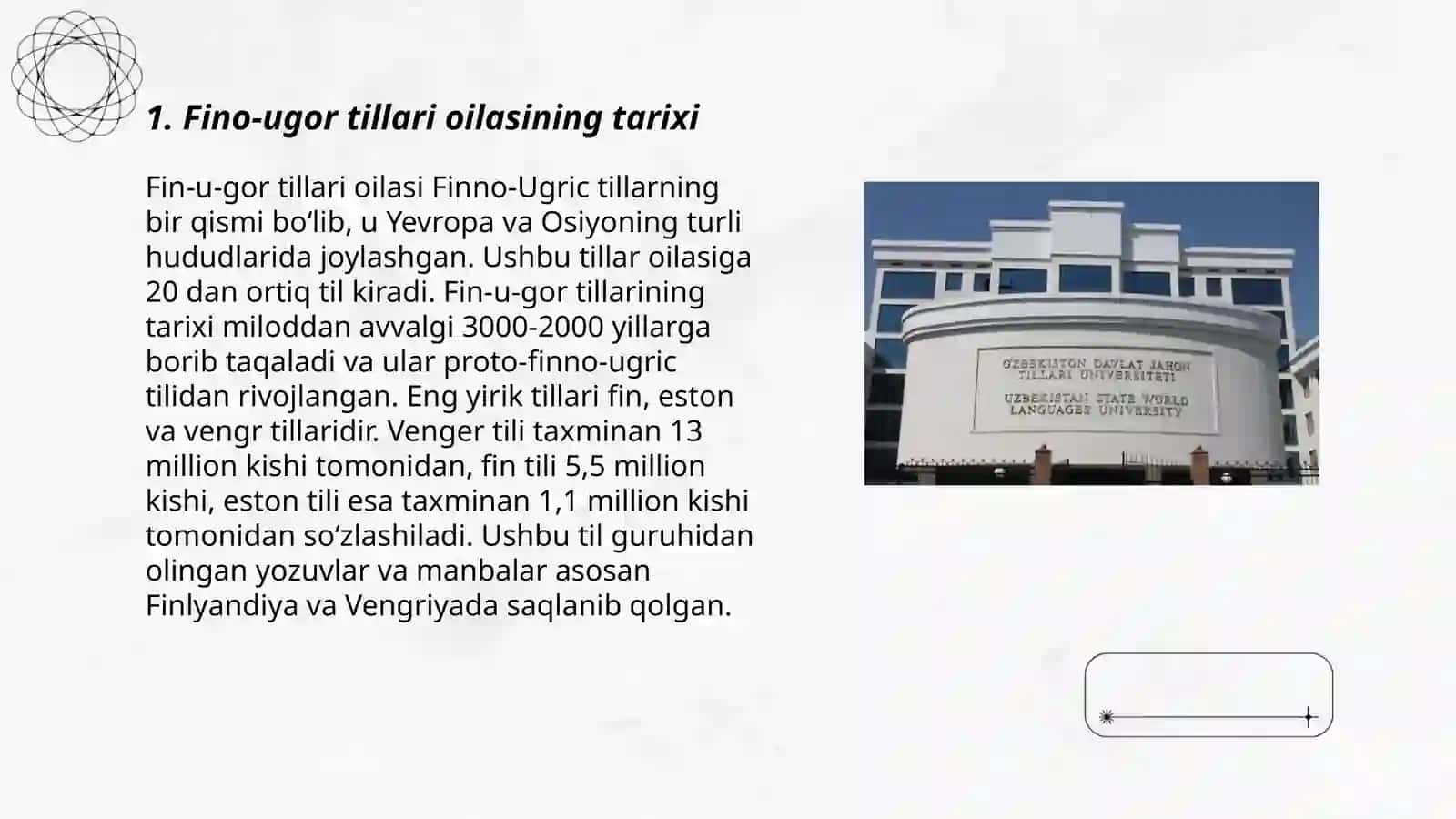 Fin-ugor tillari oilasi 3