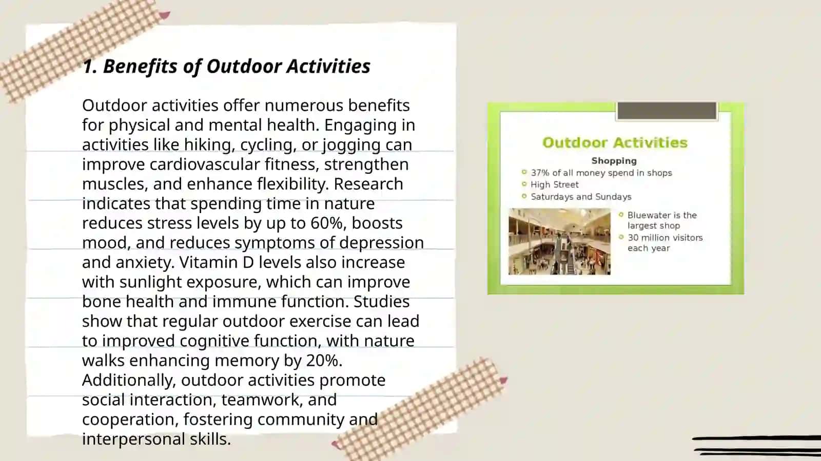My favourite outdoor activity 3