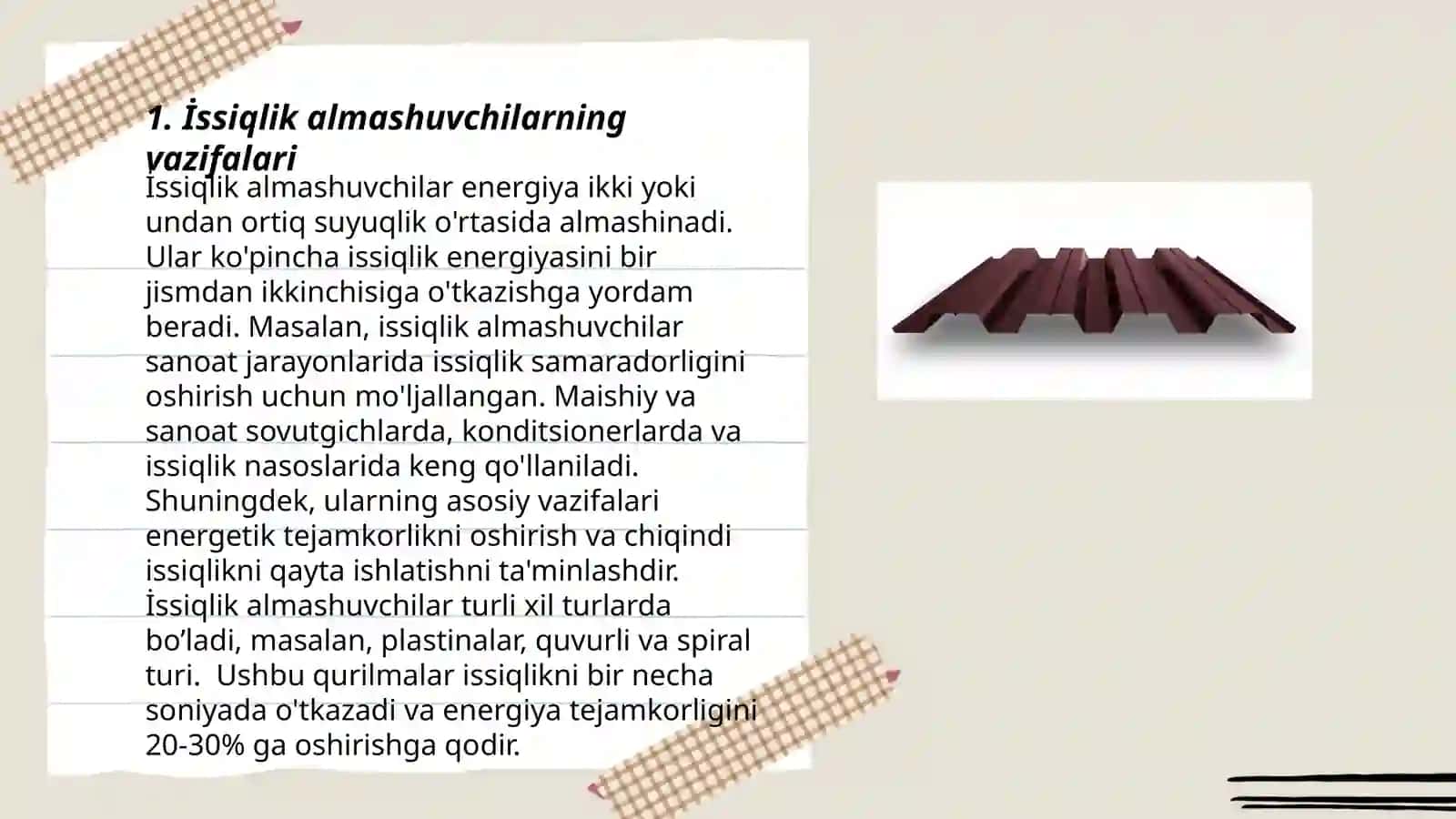 İssiqlik almashuvchi qurilmalarning konstrukciyalari 3
