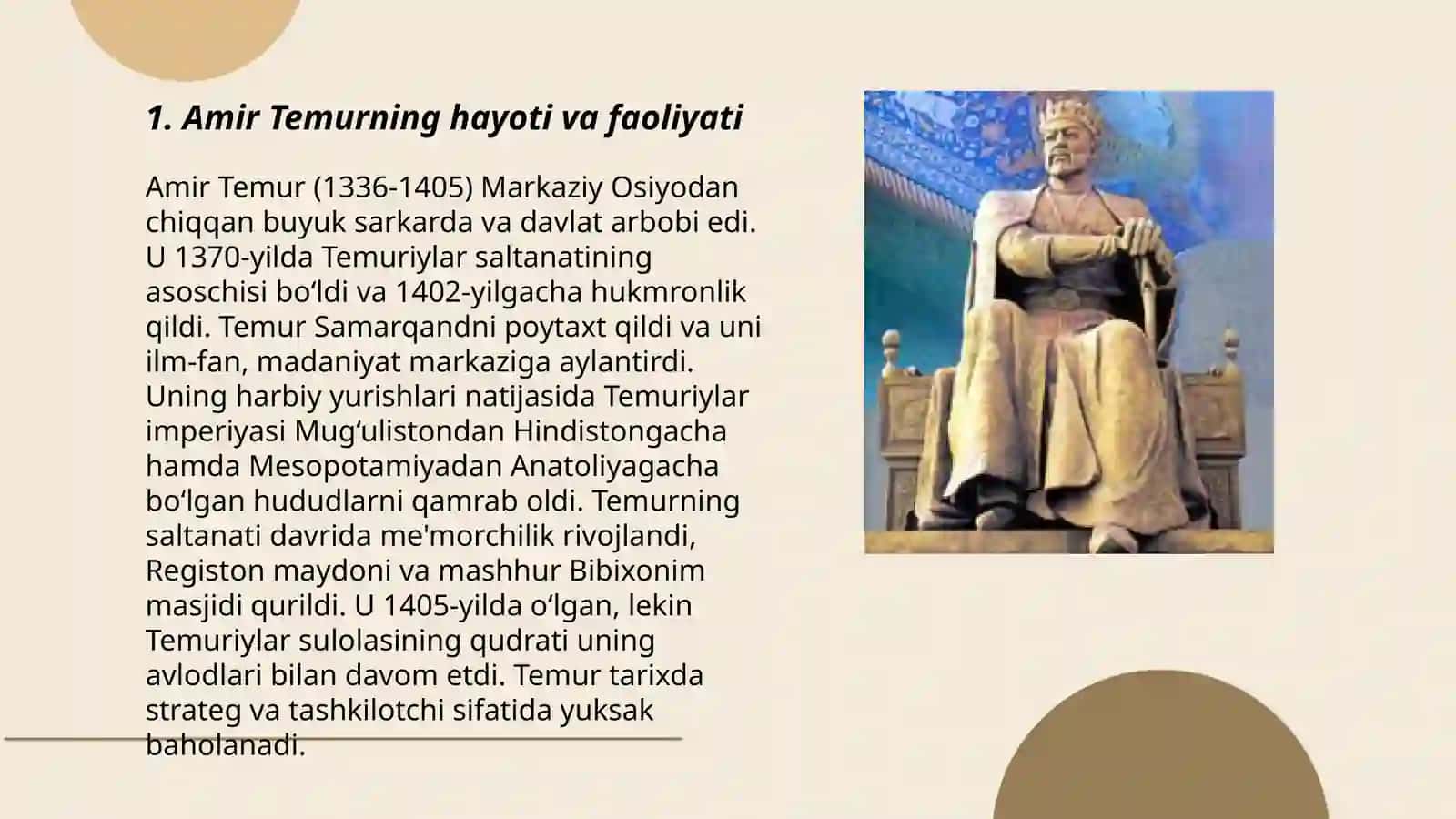 Amir Temur buyuk davlat arbobi 3