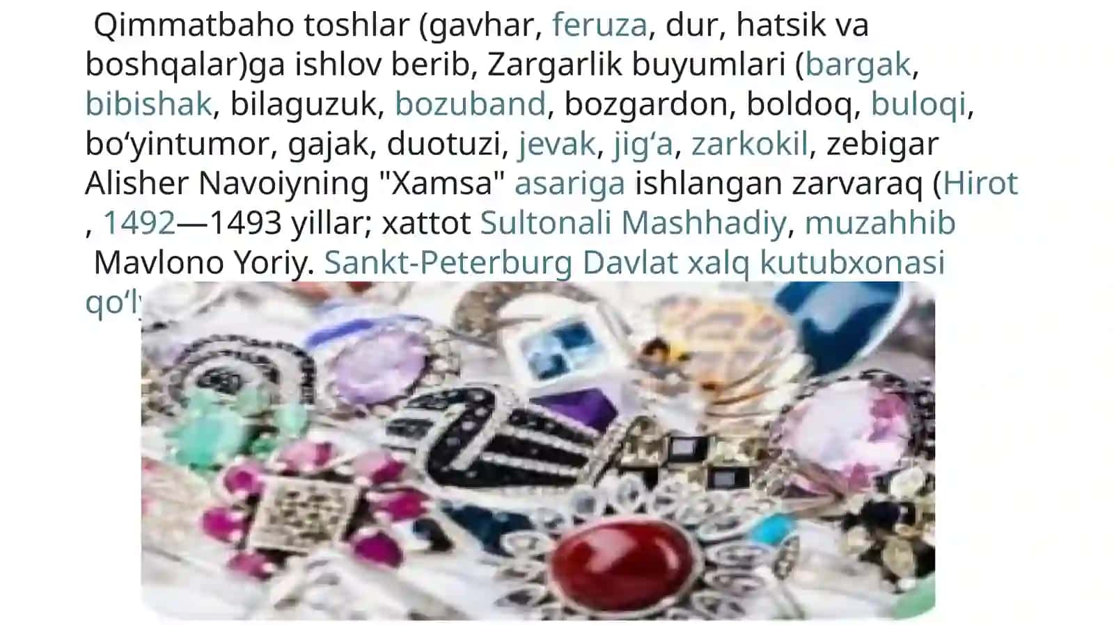 Mustaqillik yillarida zargarlik sanati 3