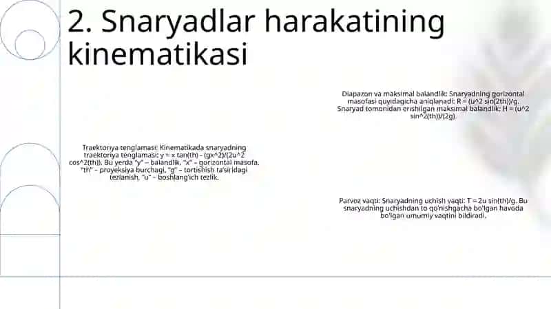 Toshqin ballistika 3