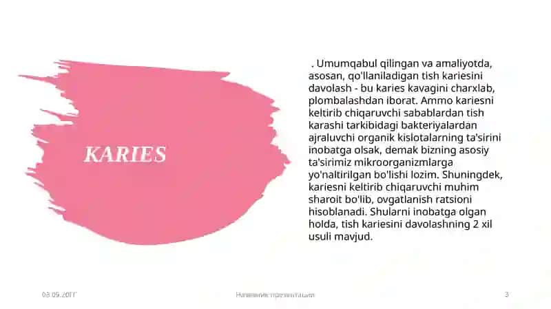 KARIES 3