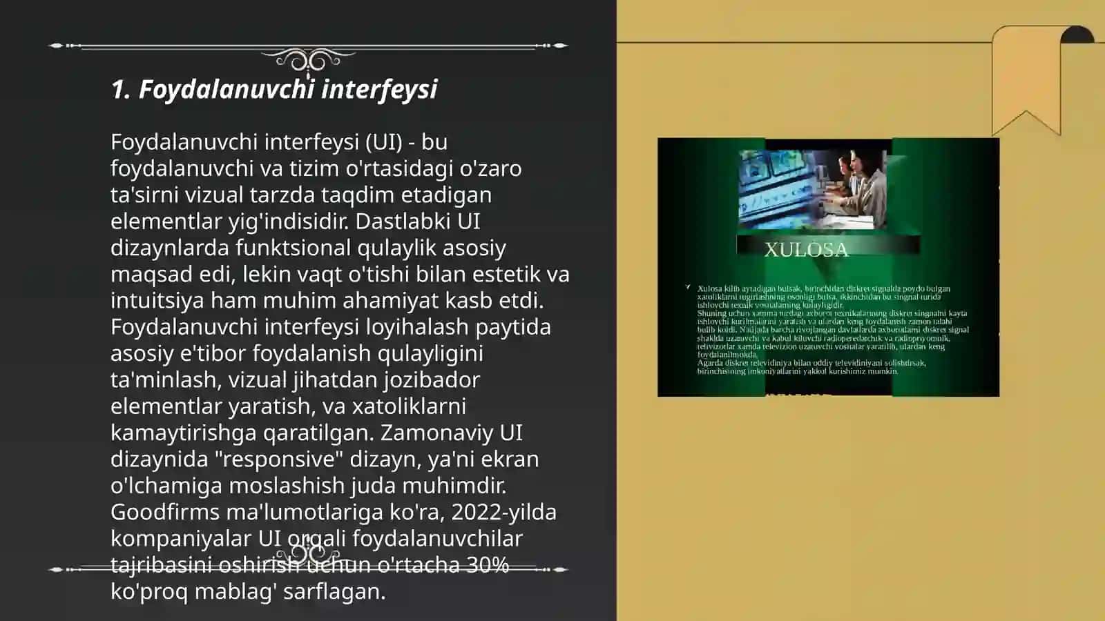 Zamonaviy operatsion tizimlarining qiyosiy tahlili 3