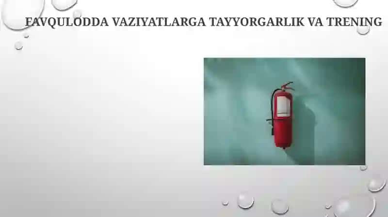 ELEKTR XAVFSIZLIGINI TAMINLOVCHI ZAMONAVIY TEXNIKA TEXNOLOGIYALAR.URUSH DAVRIDA FUQARO MUHOFAZASI 3