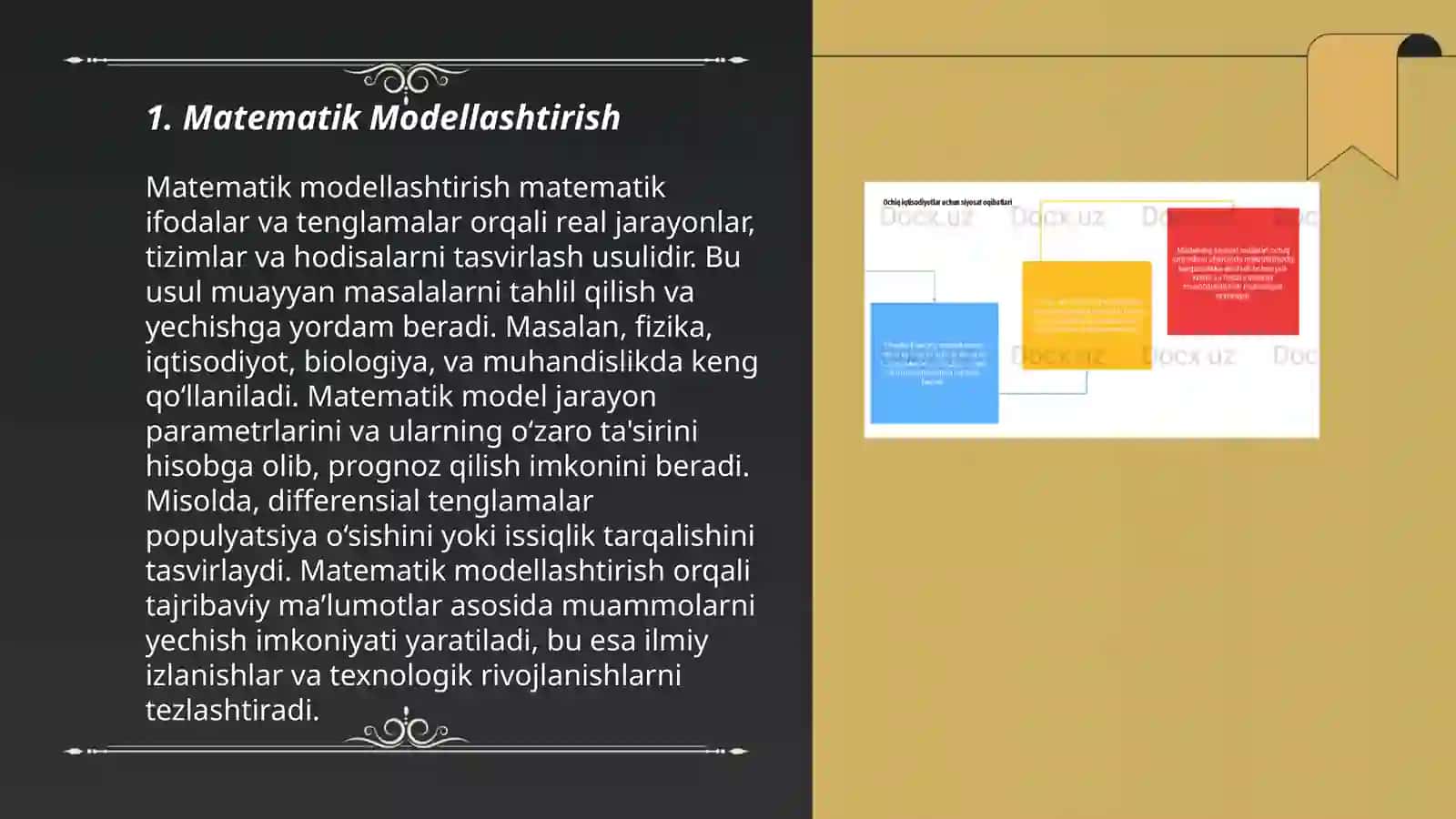 Iqtisodiyotda matematik uslublar 3