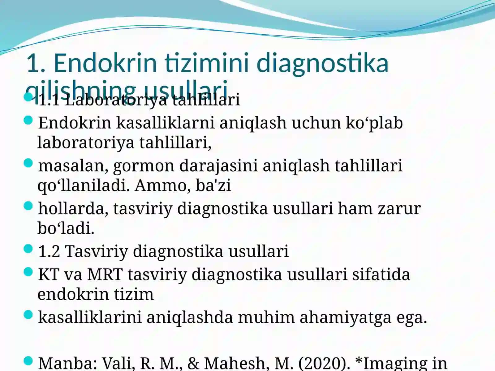 Endokrin Tizimini KT va MRT Yordamida Tekshirish 3