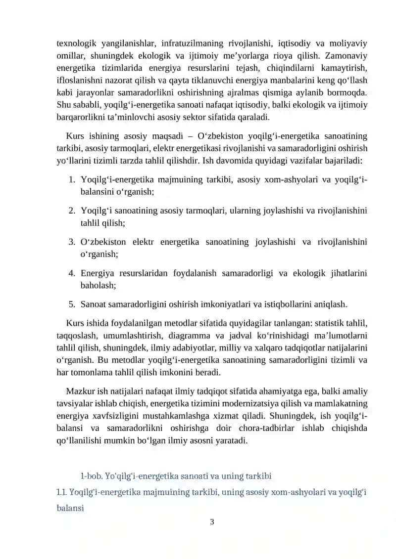 Yoqilg‘i-energetika sanoatining samaradorligi 3