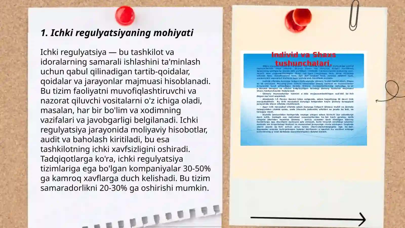 Shaxsning ichki regulyatsiyasi 3