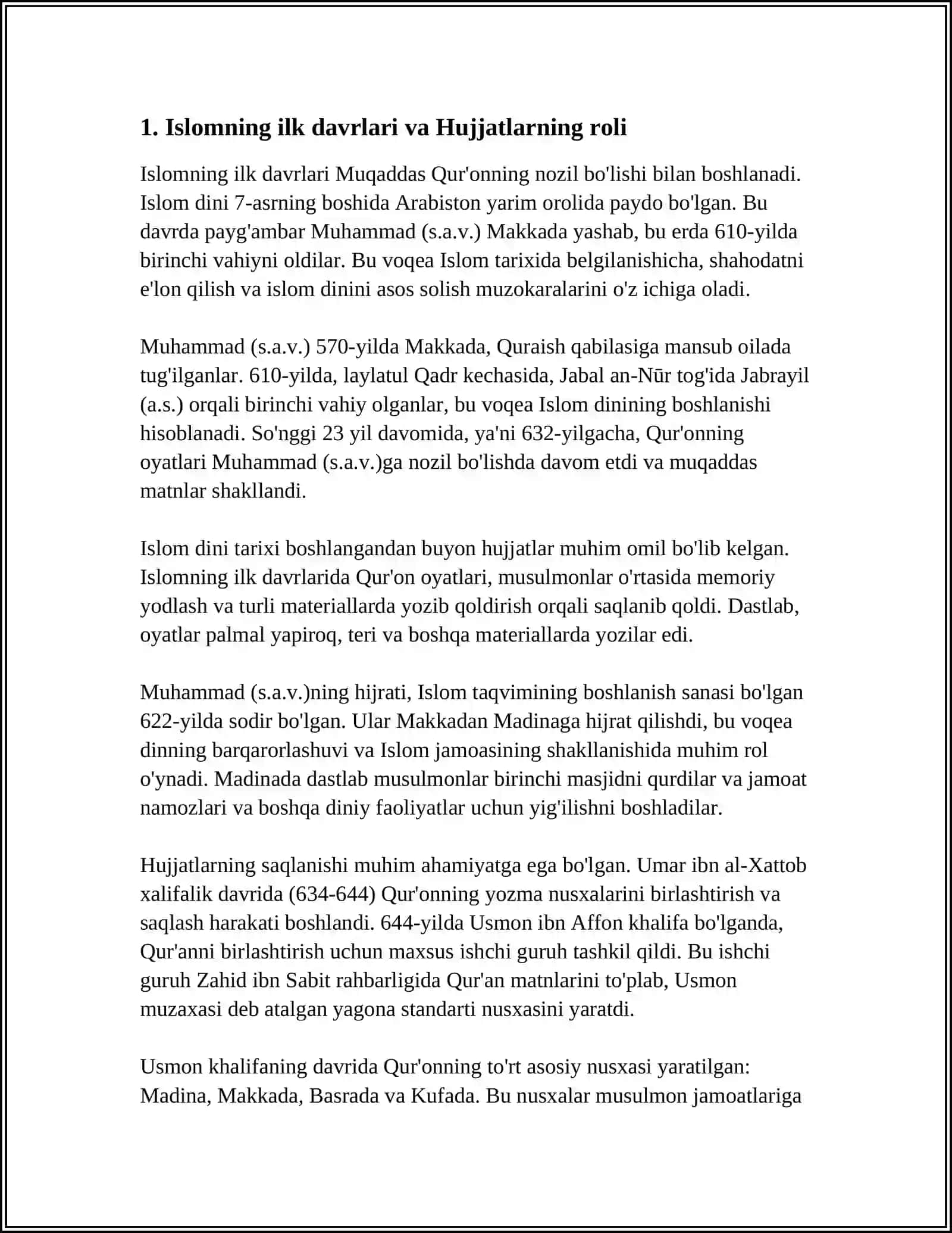 Hujjatlar 3