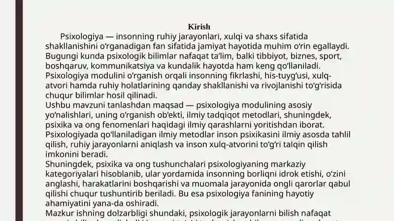 Psixologiyamodulning sohalari 3