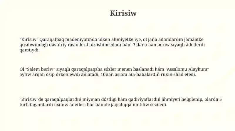 Qaraqalpaq milliy qadiryatlari 3