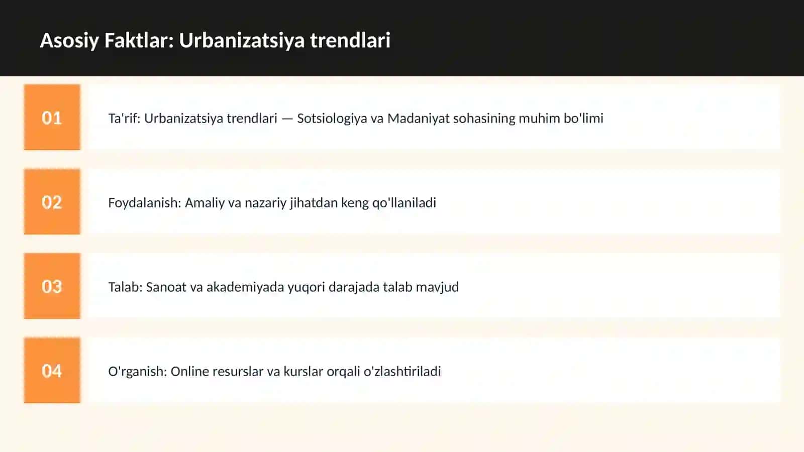 Urbanizatsiya trendlari 3