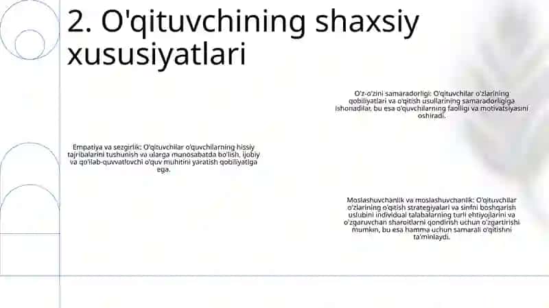 O'qituvchi shaxsiyati 3