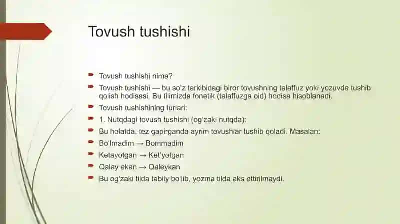 Fonetik hodisalar 3