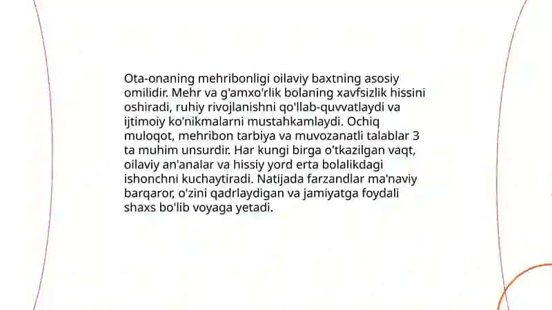 Mening oilam mening baxtim 3
