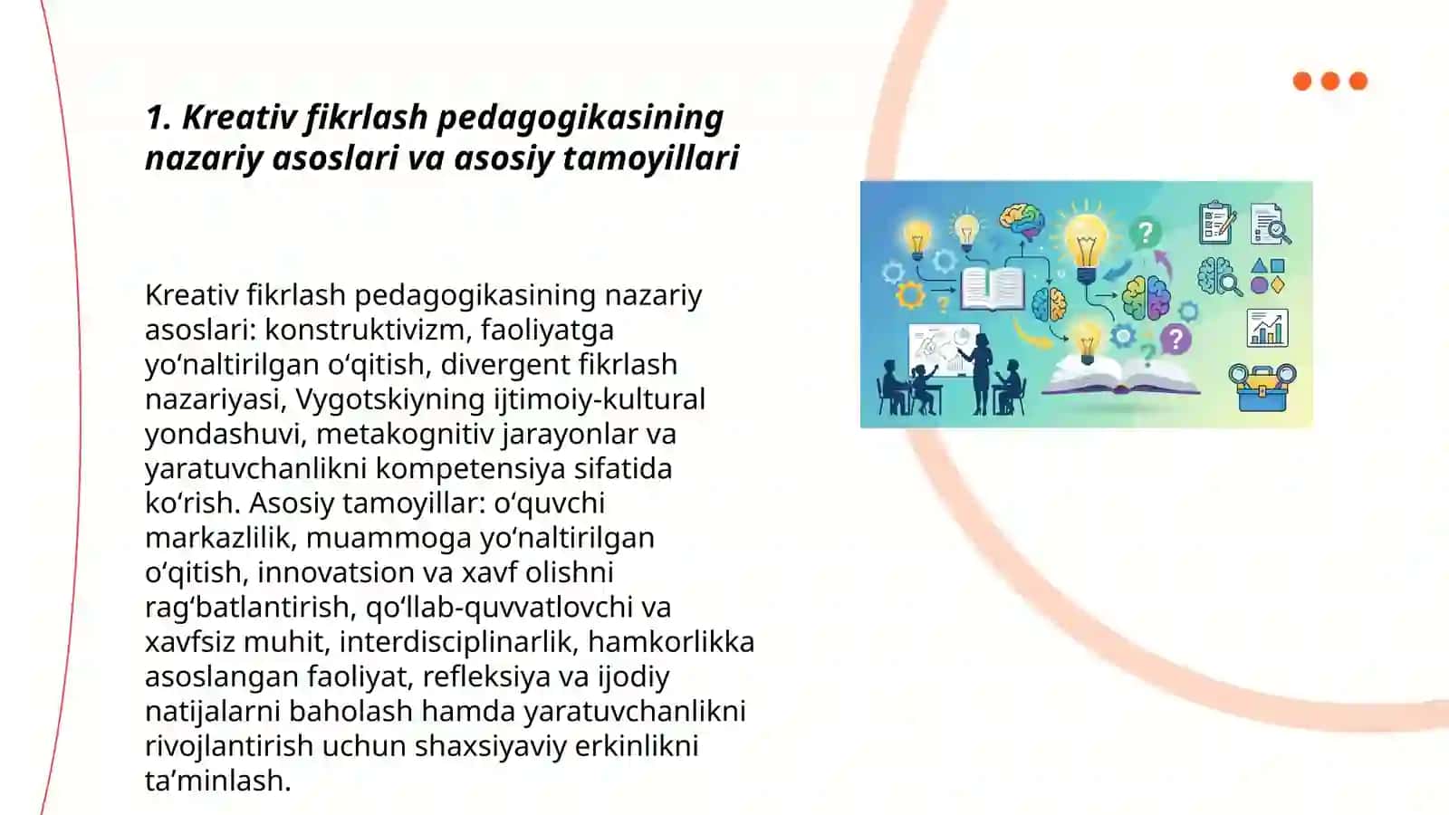 Kreativ fikrlash pedagogikasi 3
