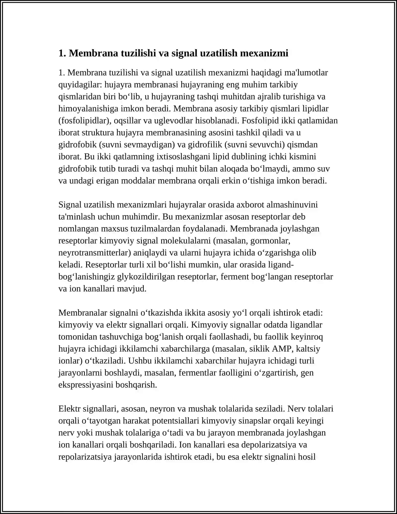 Membranalar Buzishlar 3
