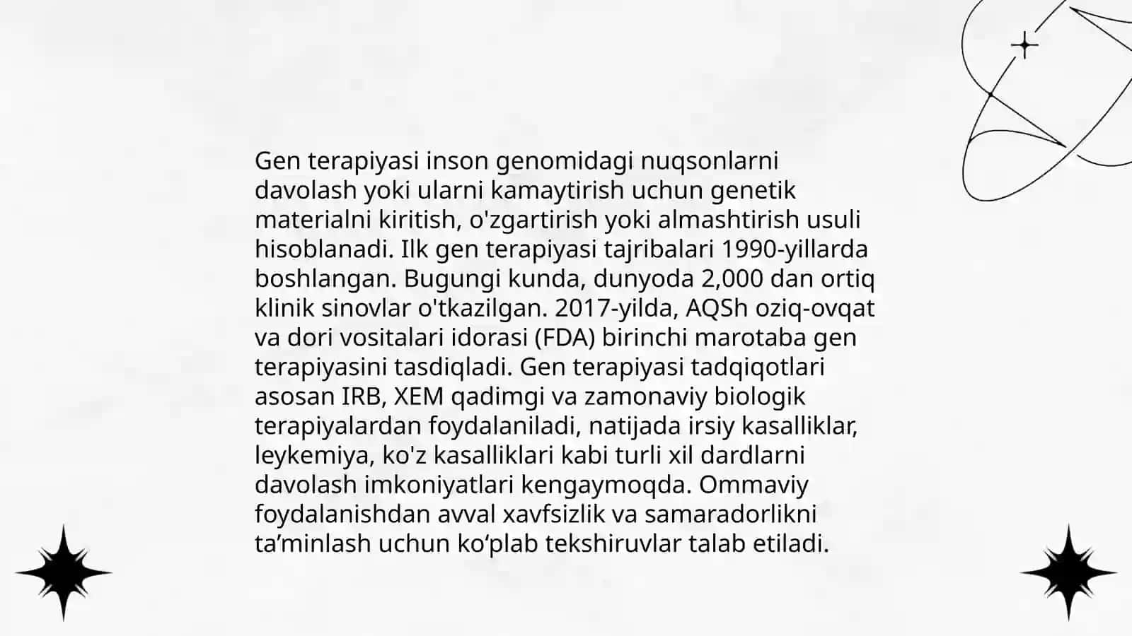 Tibbiyotda DNK rekombinantlarni qoʻllanishi 3