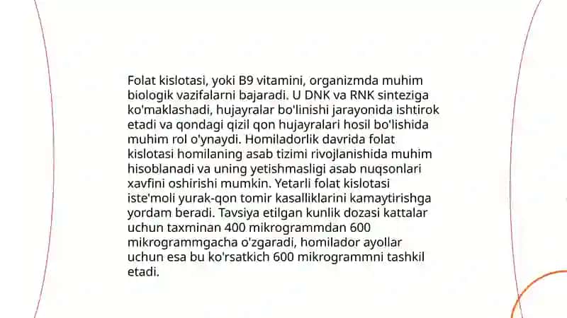 Folat kislotasi 3