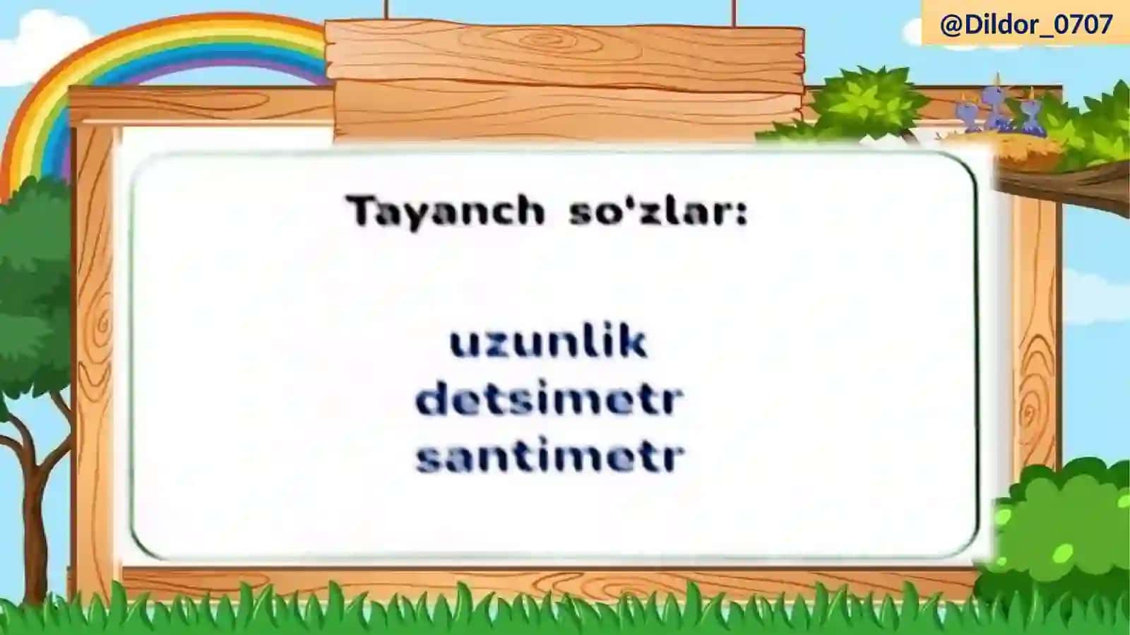Matematika 1-sinf 1-topshiriq 3