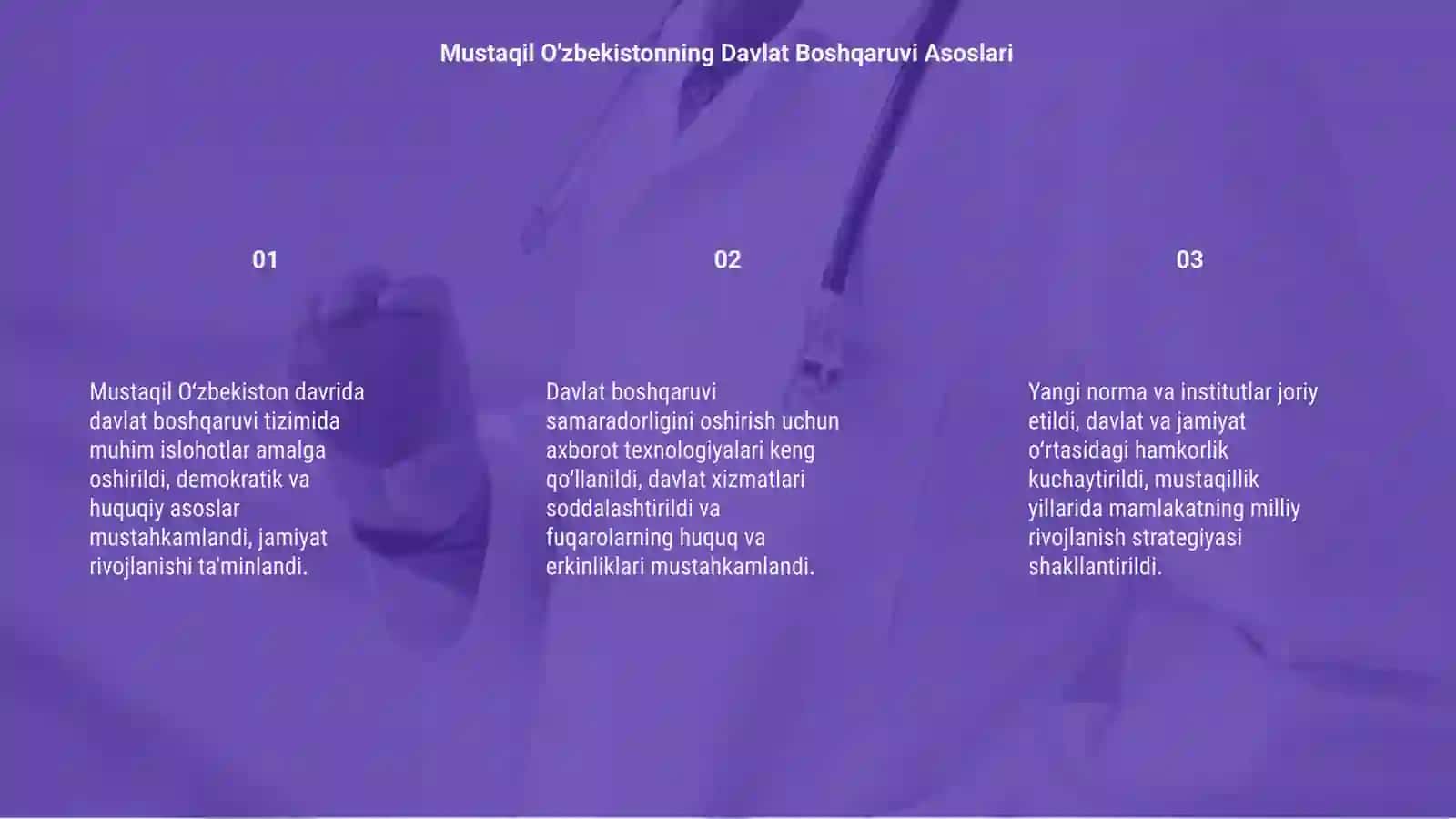 O'zbekistonda Davlat Boshqaruv Tizimida Islahotlar 3