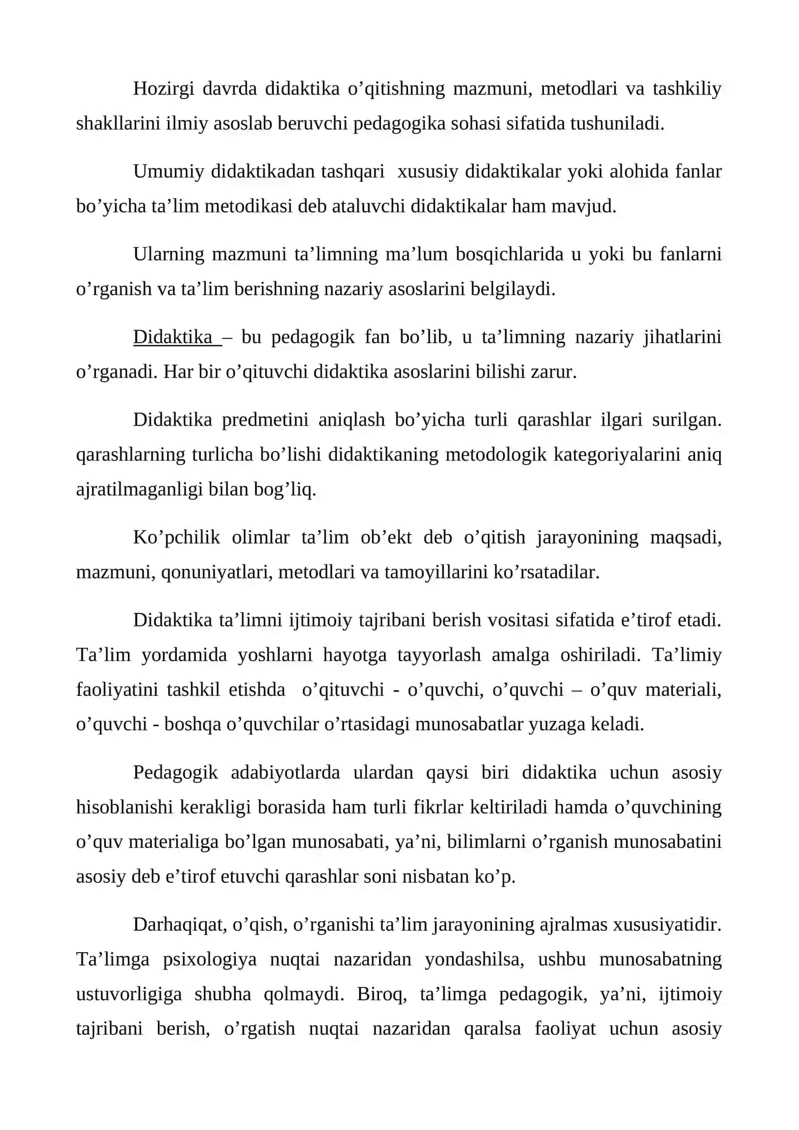 O’quv faoliyatini tashkil qilish shakllari 3