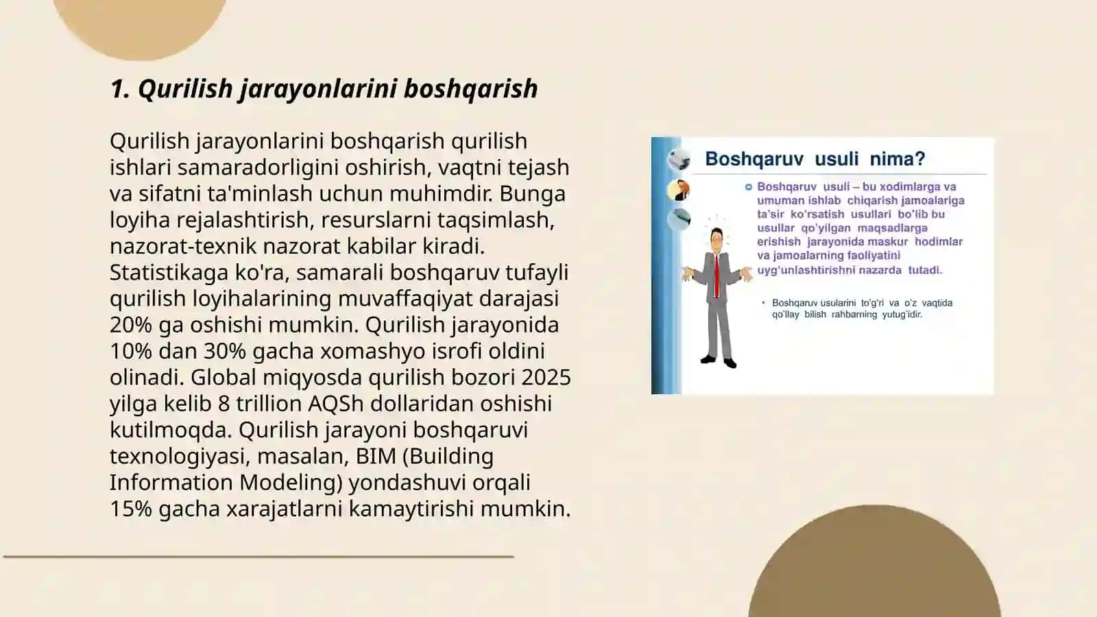 Qurilish menejment 3