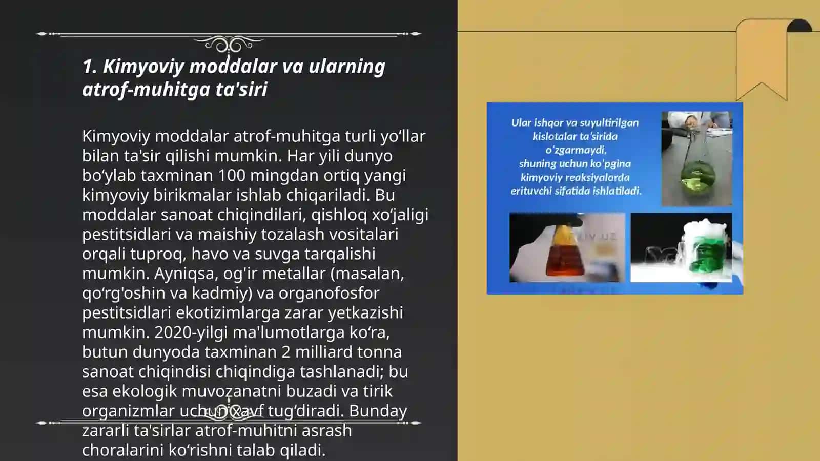 Kimyo va atrof muhit 3