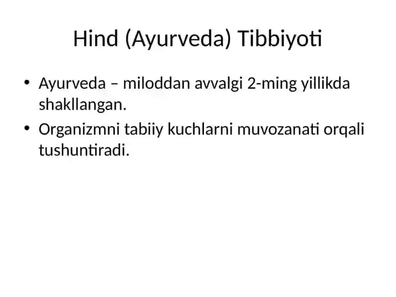 Qadim Sharq Tibbiyoti: Kirish 3