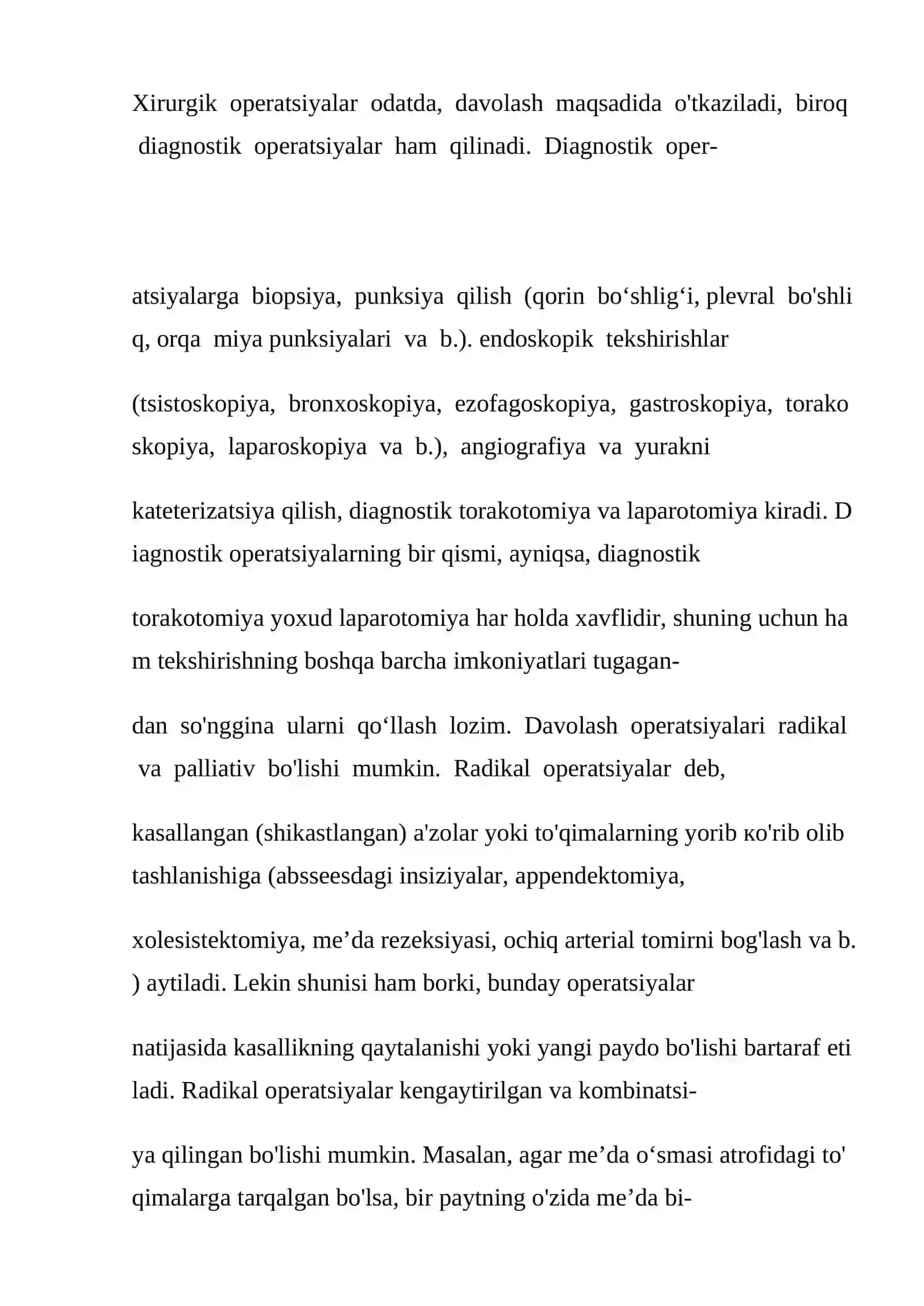 OPERATSIYA HAQIDA UMUMIY MA'LUMOT 3
