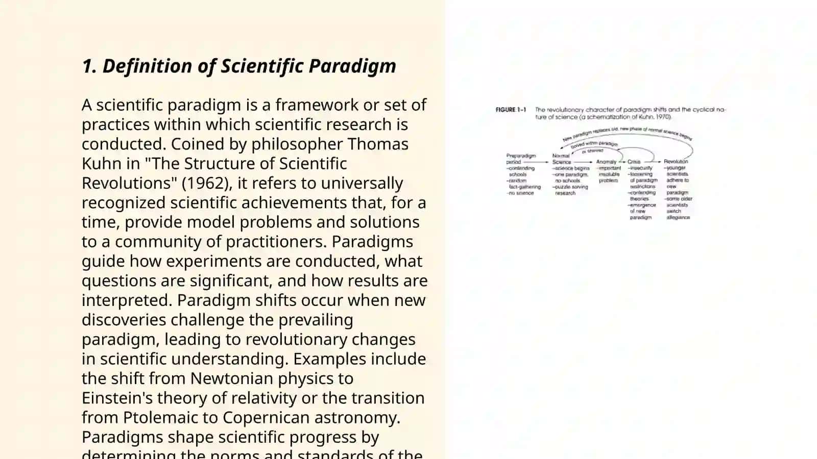 The Notion of the Scientific Paradigm 3