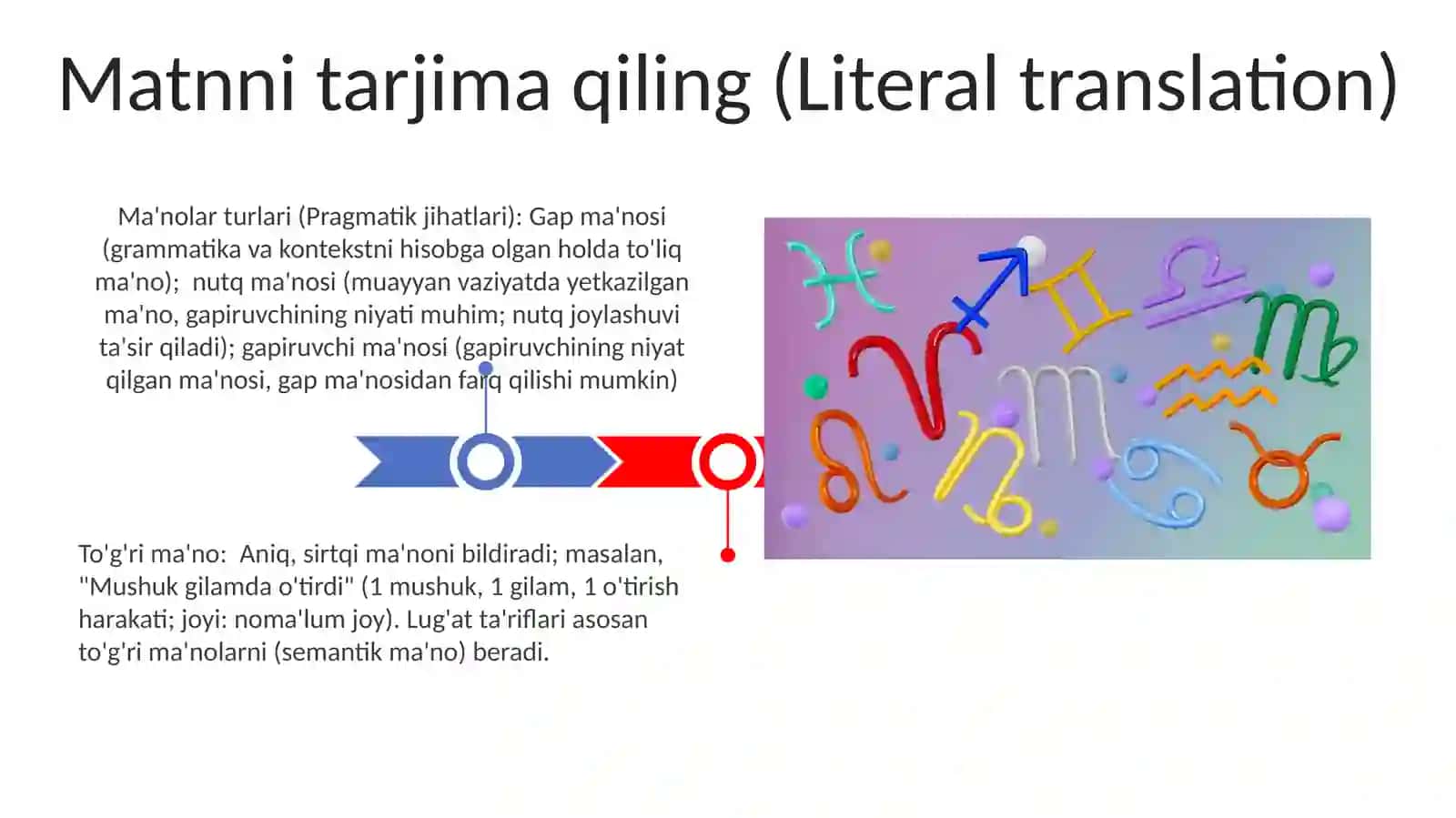 Sifatning ma'no turlari 3