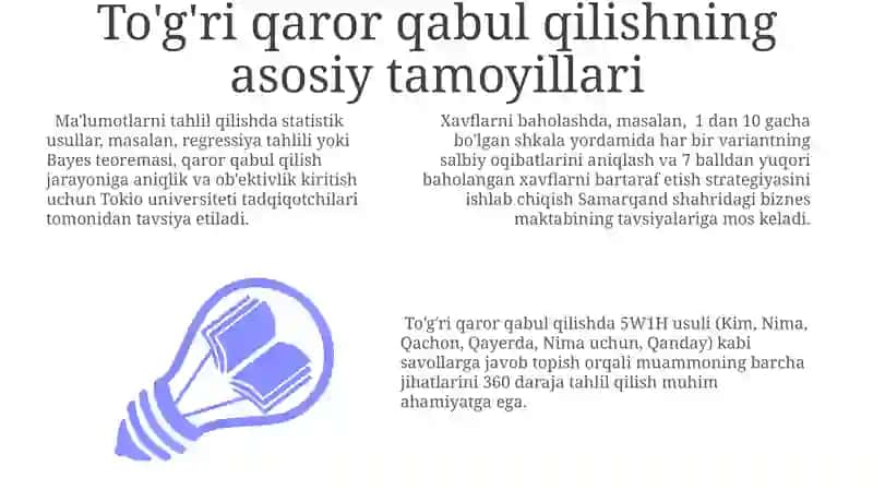 Muammo va yechimlarni aniqlash 3