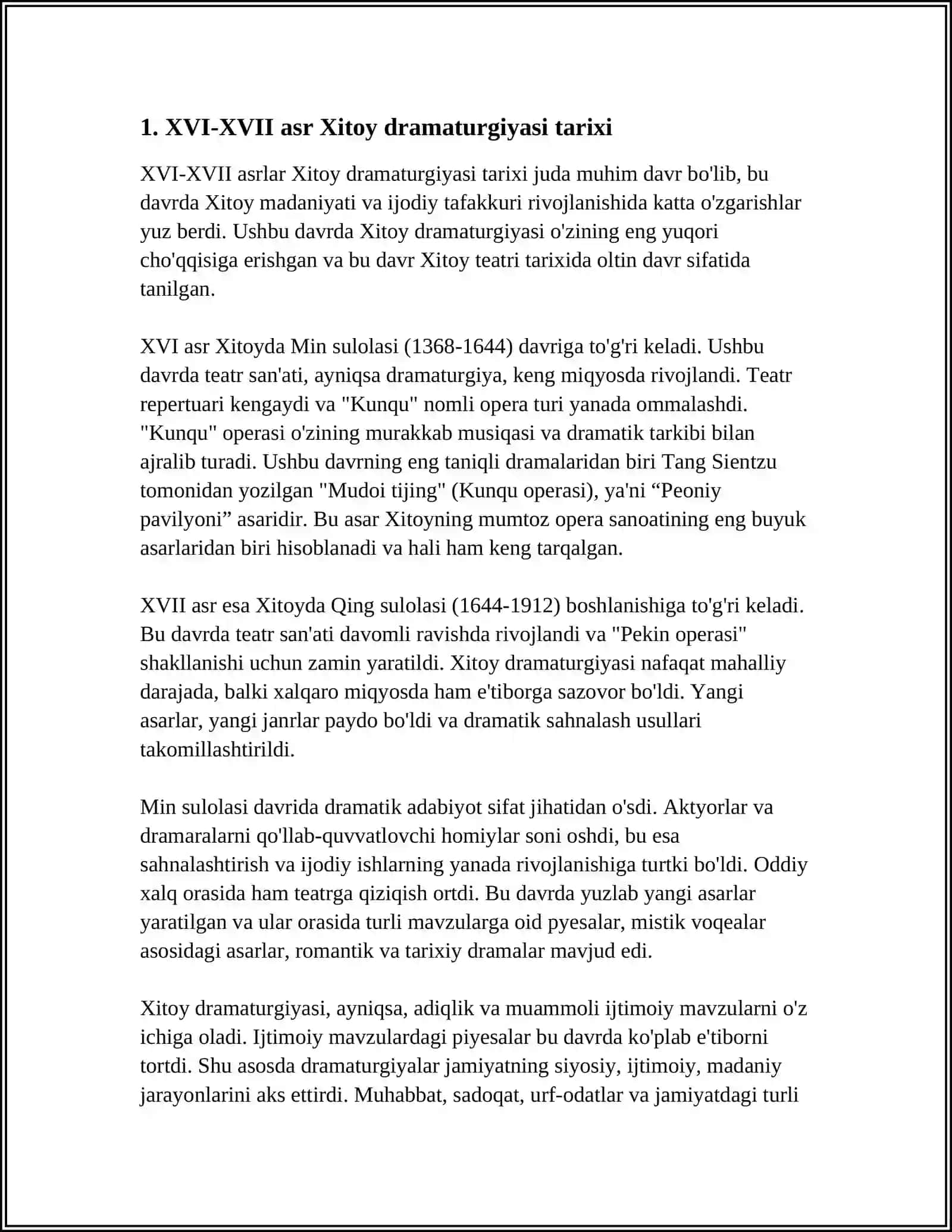 XVI-XVII ASR XITOY DRAMATURGIYASI RIVOJI 3
