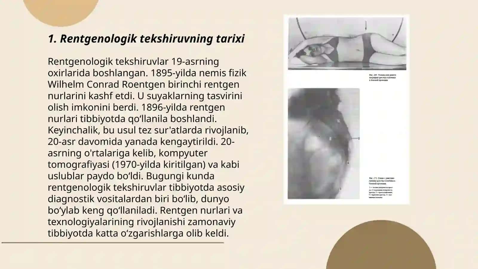 Rentgenologik tekshirishi usullari 3