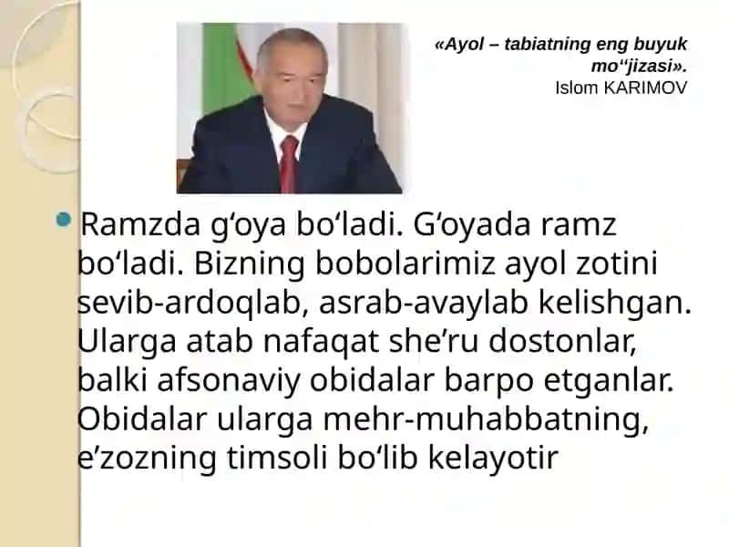 Zamonaviyo`zbek qizlarining axloqi 3