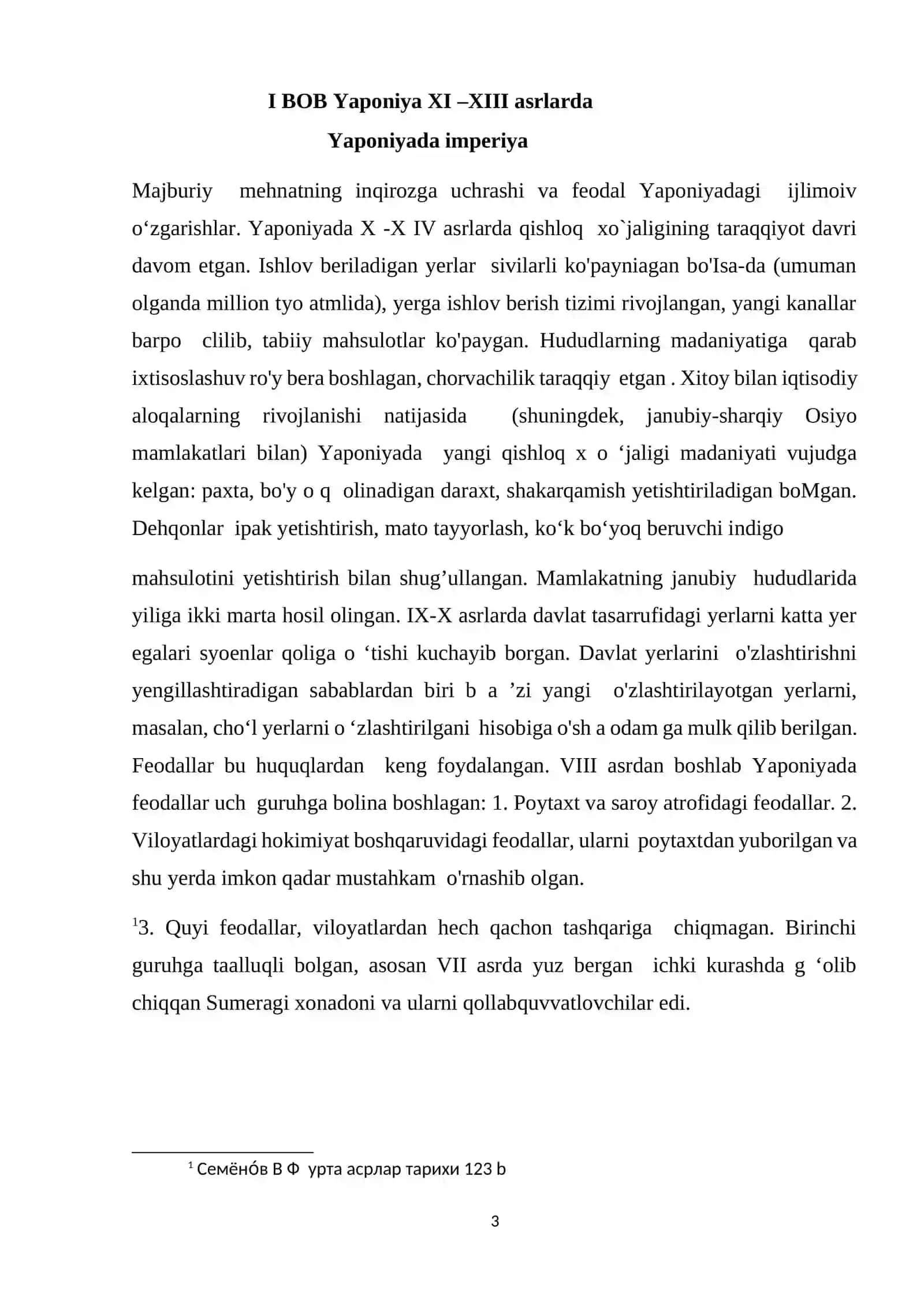 Yaponiya XI –XIII asrlarda 3