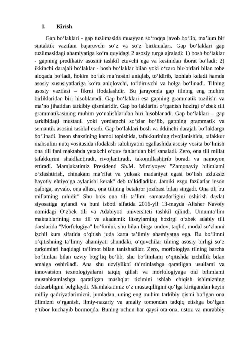 O‘zbek tilshunosligida gap bo‘laklari nazariyasi 3