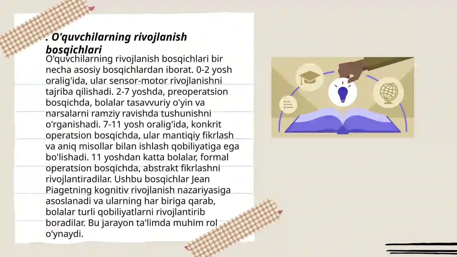 Pedagog psixologni asosiy vazifalari 3