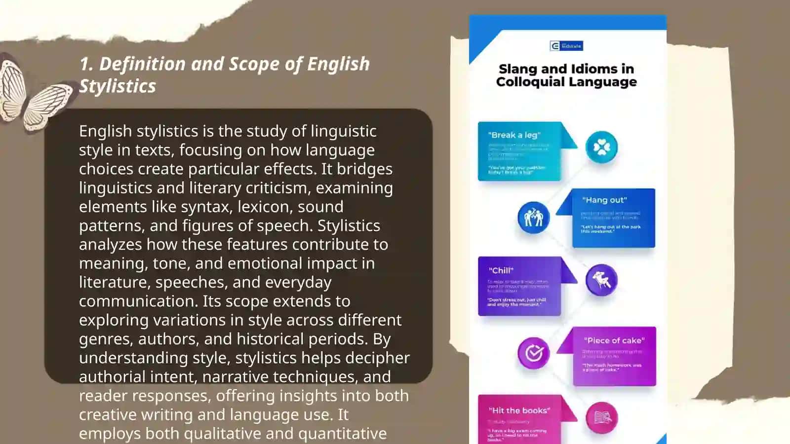 Stylistic differenciation of the English vocabulary. The role of special colloquial vocabulary 3
