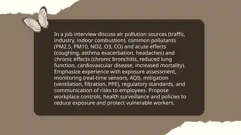Environmental Problems( Job interview, at the doctor) 3