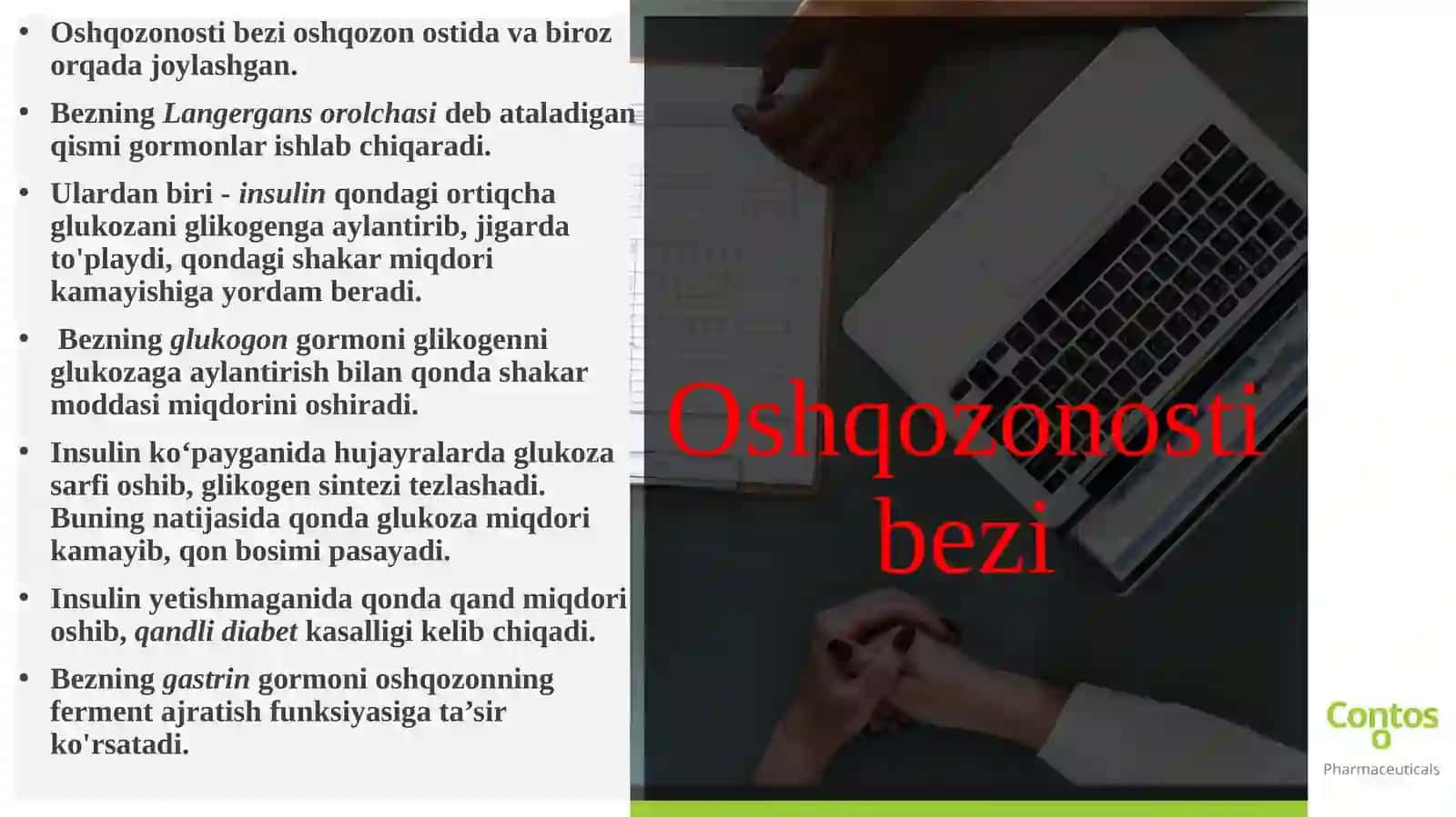oshqozon osti va jinsiy bezlar 3