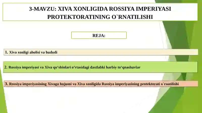 O‘ZBEKISTON TARIXI 3