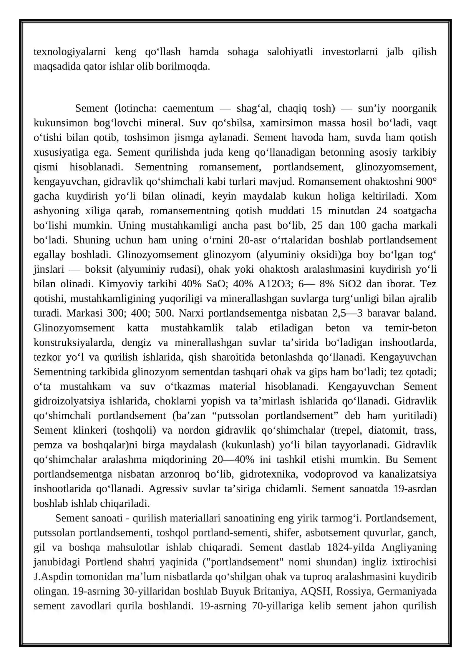 O'ZBEKISTONDAGI SEMENT KONLARI HAQIDA MA’LUMOT 3