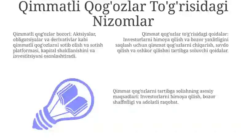 Qimmatli qog'ozlar bozori 3
